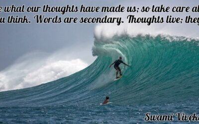 How our thoughts shape our reality?