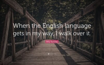 NaPoWriMo Day14: The incongruent language