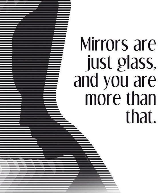 The reflections in my mirror