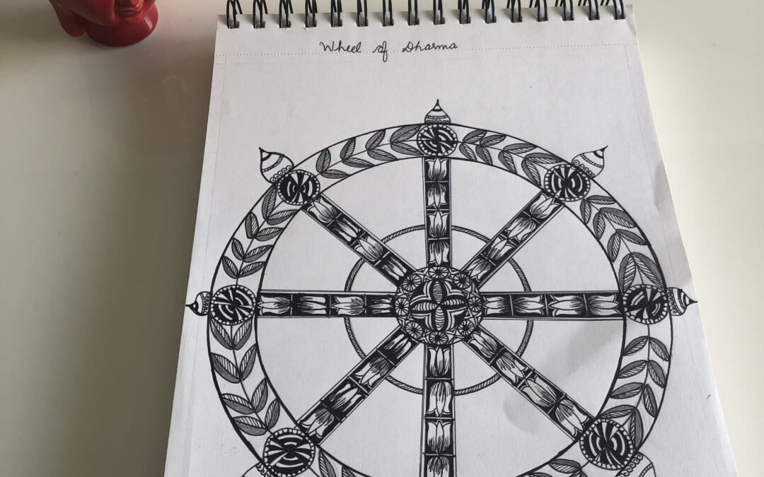 Dharmachakra or The Wheel of Dharma