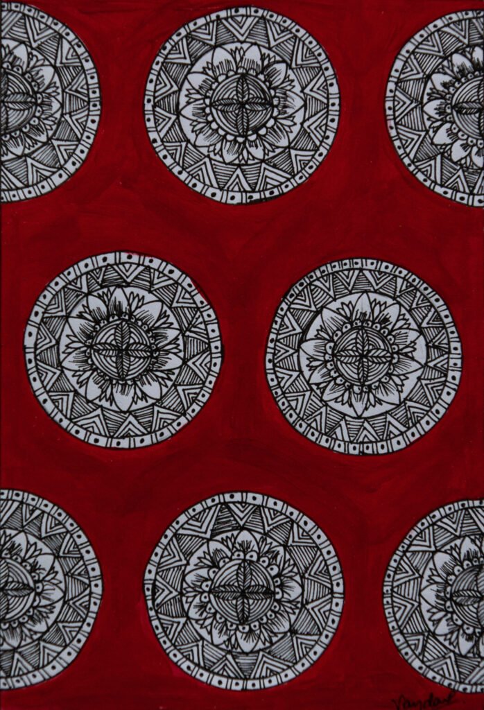 Symmetry, a Zentangle Inspired artwork by Vandana Bhasin