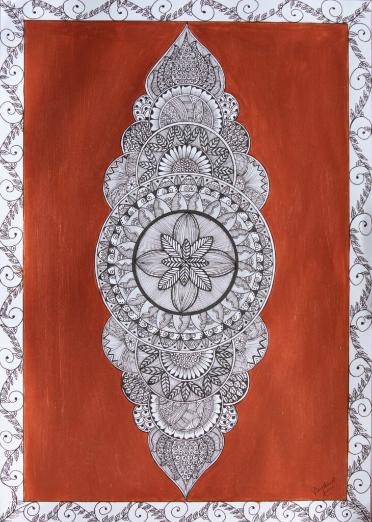 Beyond Prosaic, a Mandala artwork by Vandana Bhasin