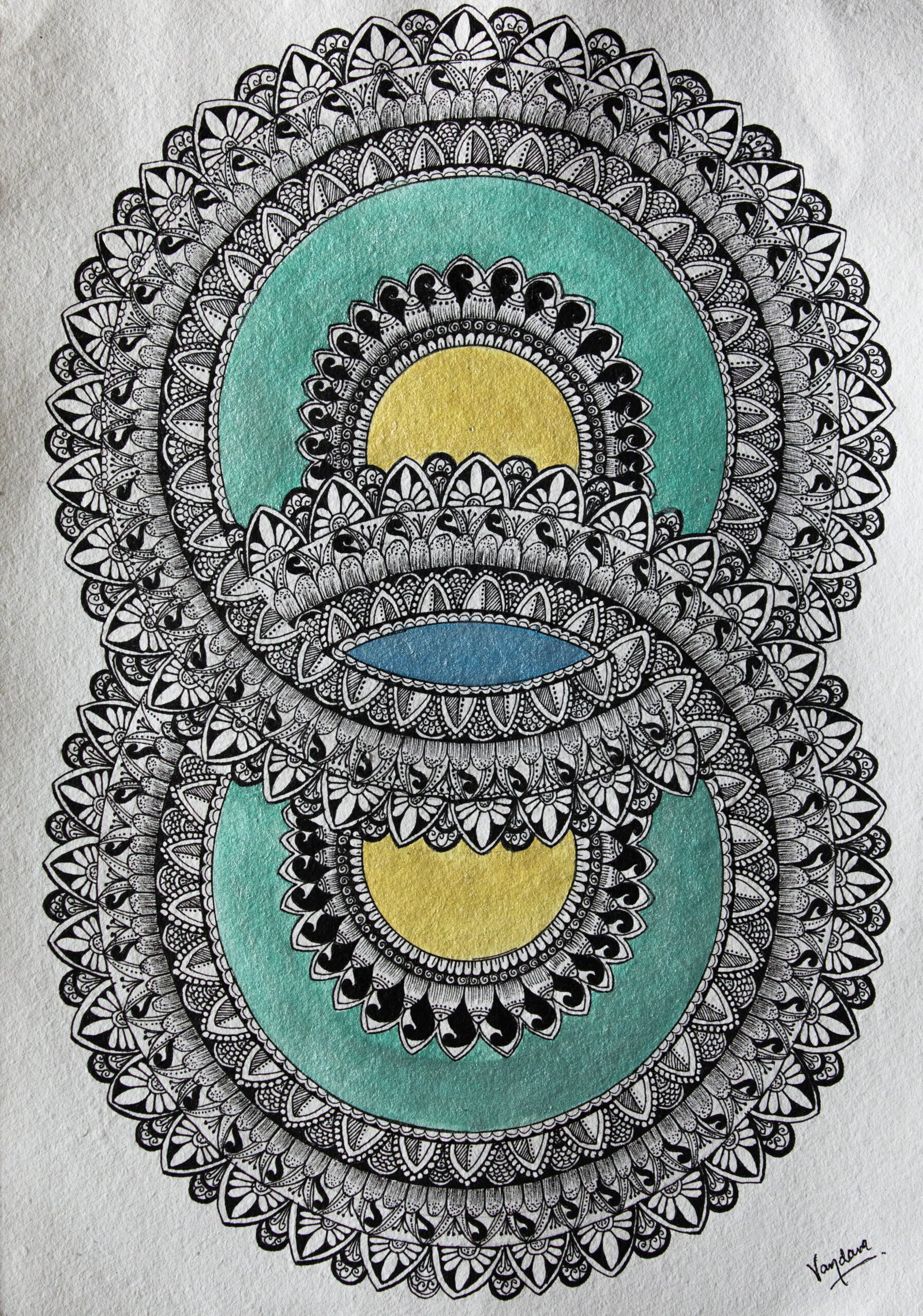 Eternal Harmony, mandala artwork