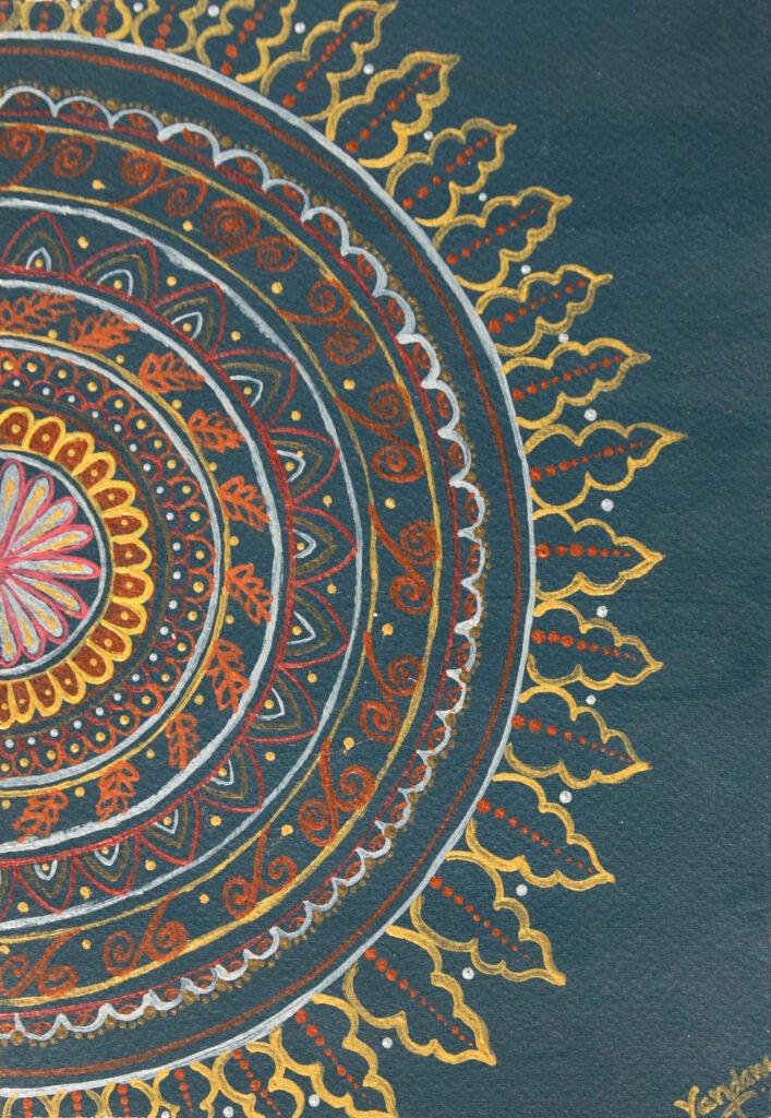 Mandala artwork by Vandana Bhasin