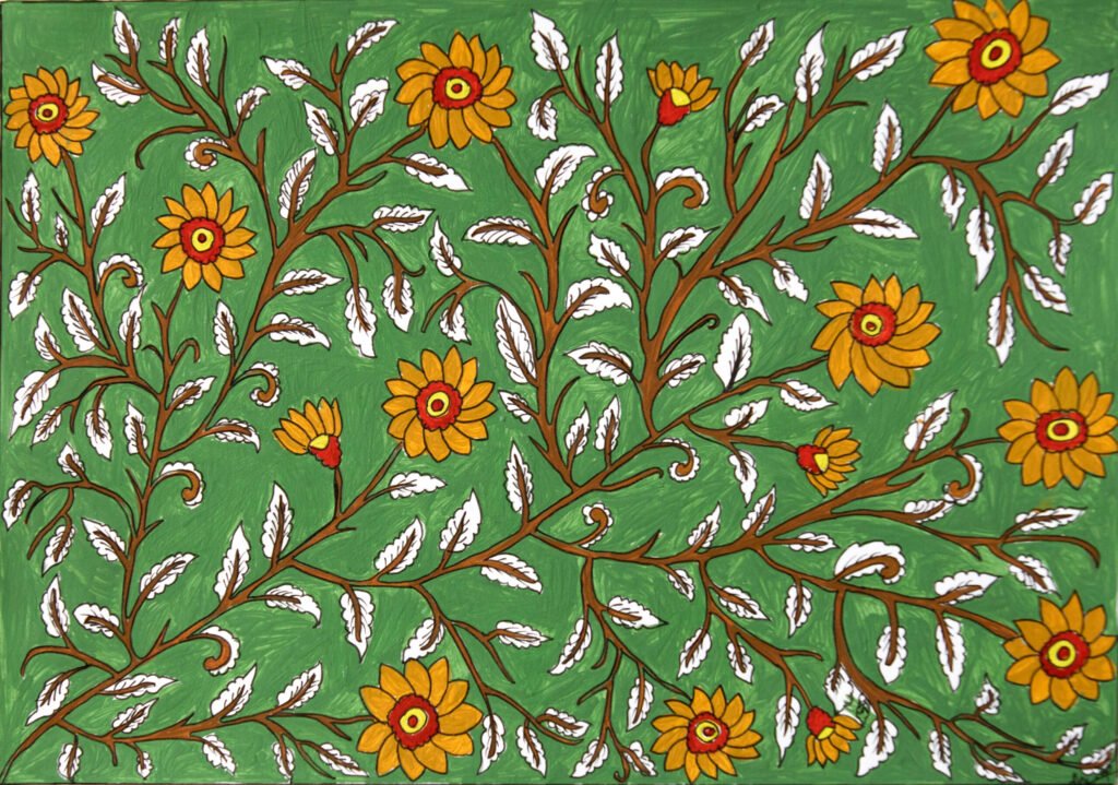 Kalamkari artwork by Vandana Bhasin