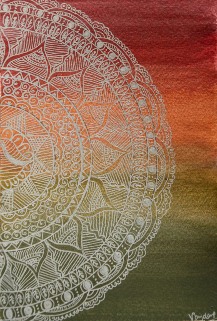 Mandala artwork by Vandana Bhasin