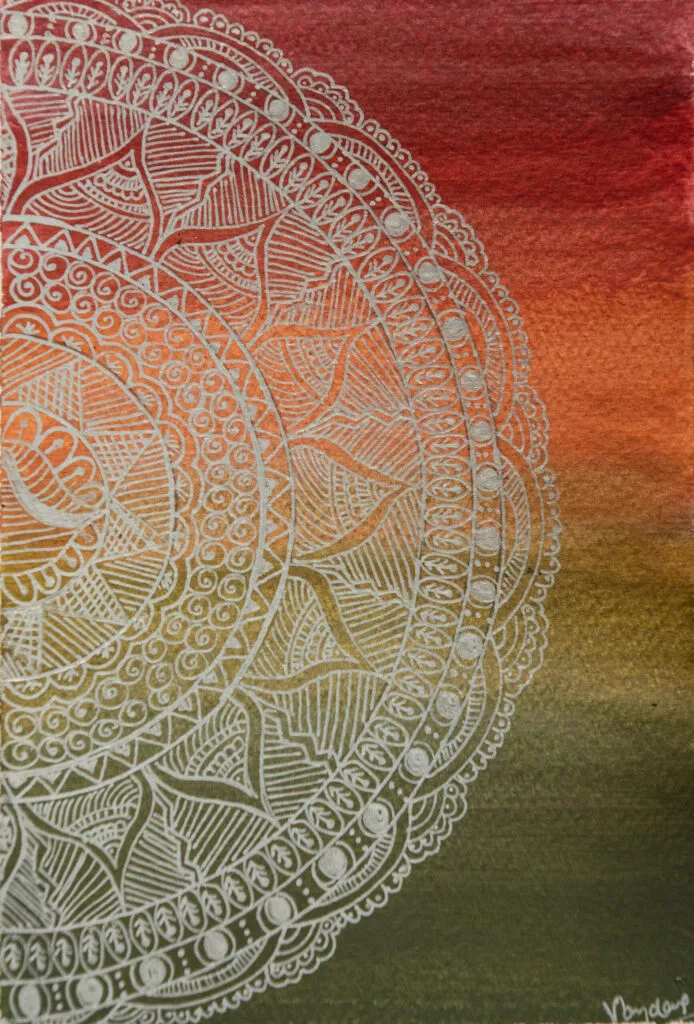 Mandala artwork by Vandana Bhasin