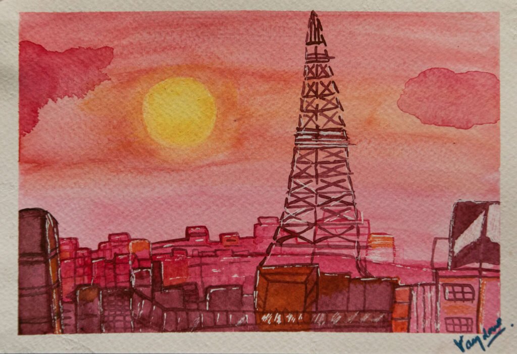 Water Color artwork by Vandana Bhasin
