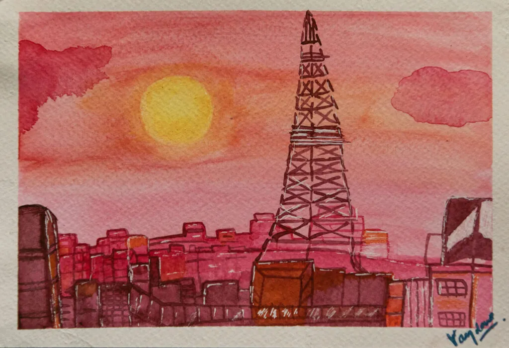 Water Color artwork by Vandana Bhasin