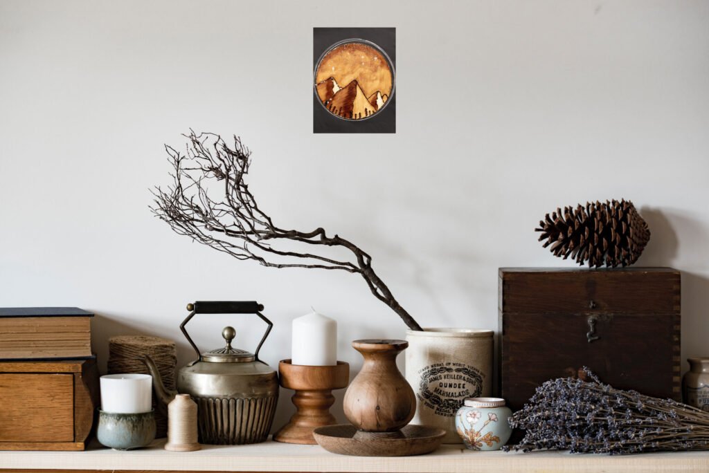 Coffee Painting, alternate view
