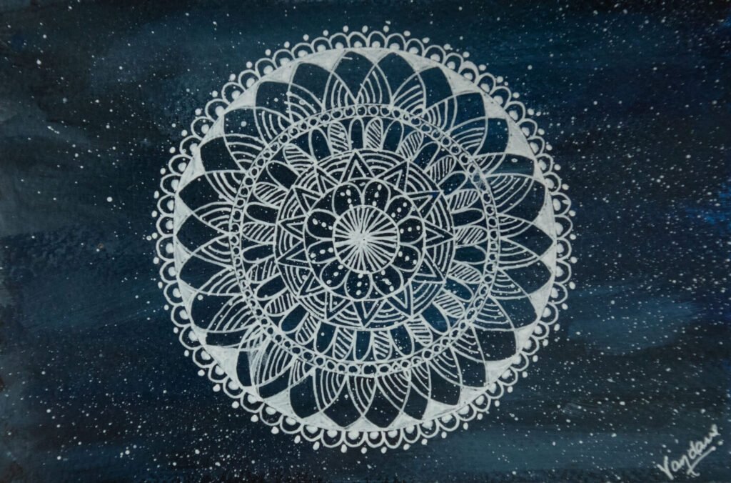 Mandala artwork by Vandana Bhasin