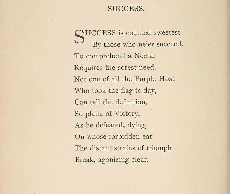 NaPoWriMo Day 3: Failure is counted bitterest