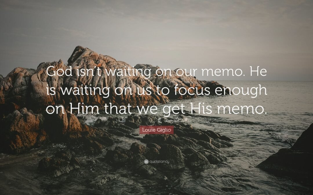 NaPoWrimo Day 29: A Memo from God