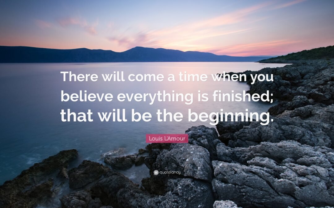 NaPoWriMo 2023 Day 30 Poem: An End or a Beginning